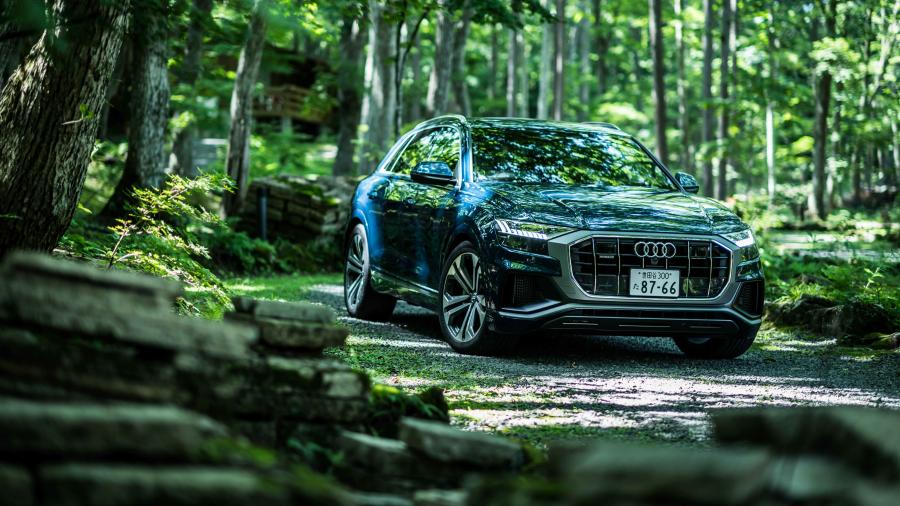  Audi Q8 55 TFSI Quattro S-Line 2019 года  (JP) (фото 37 из 37)